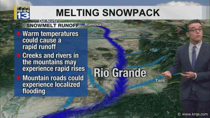 Less rain/snow, warming up, & breezier