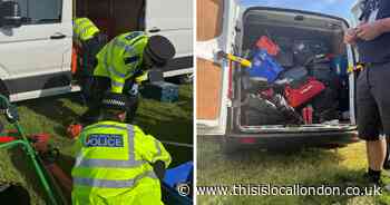 Six people arrested after tools worth £150k seized from Romford boot sale