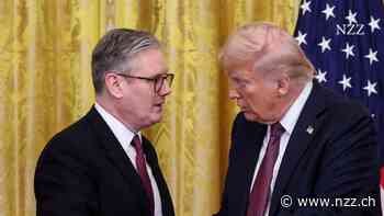 USA vereinbaren laut Trump Handelsabkommen mit Grossbritannien