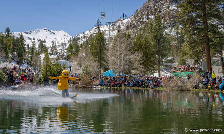 The "Original" Ski Pond Skim Is Back for Its 33rd Year