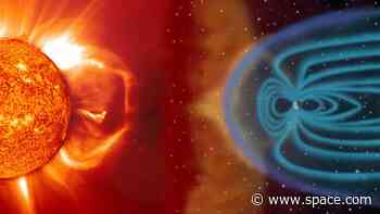 Earth's skies pulse in sync with the sun's solar flares