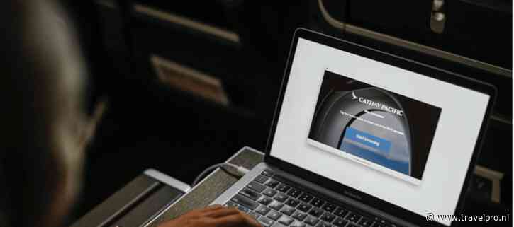 Cathay Pacific voorziet alle vluchten van wifi en inflight entertainment