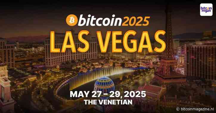 Bitcoin 2025 in Las Vegas: waar technologie, kunst en vrijheid samenkomen