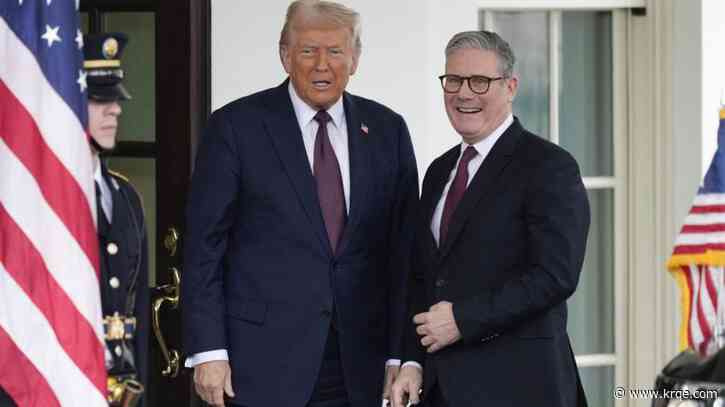 Trump confirms trade 'deal' with UK