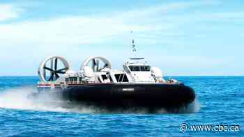 A hovercraft could take you between Toronto and Niagara in 30 minutes
