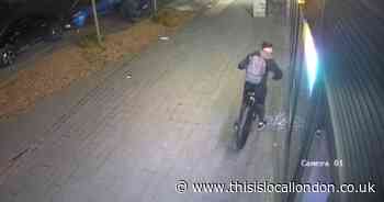 Watch the moment man smashes Dagenham cake shop window - causing thousands in damage