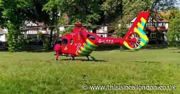 Air ambulance and police rush baby to hospital in Sutton: As it happened