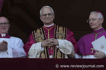 ‘Peace be with you’: 1st American pope greets faithful at St. Peter’s Basilica