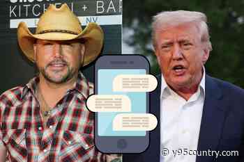 Jason Aldean Reveals What He Texts Donald Trump About [Exclusive]