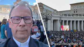 Achelse geestelijke beleeft historisch pausmoment in Rome: “Voel verbondenheid als Augustijn”