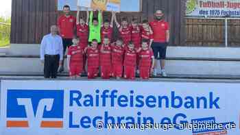 Großzügige Spende für die E2-Jugend des SV Fuchstal