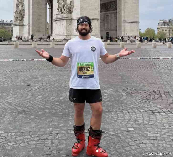 Man Who Ran Marathon In Ski Boots Getting New Pair From Blizzard