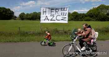 Nieuws over azc in Aalten gaat gepaard met spandoeken: ‘Het draagvlak onder de burgers is nul’