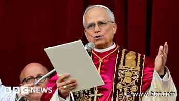 Watch: Pope Leo XIV's first public address - in full