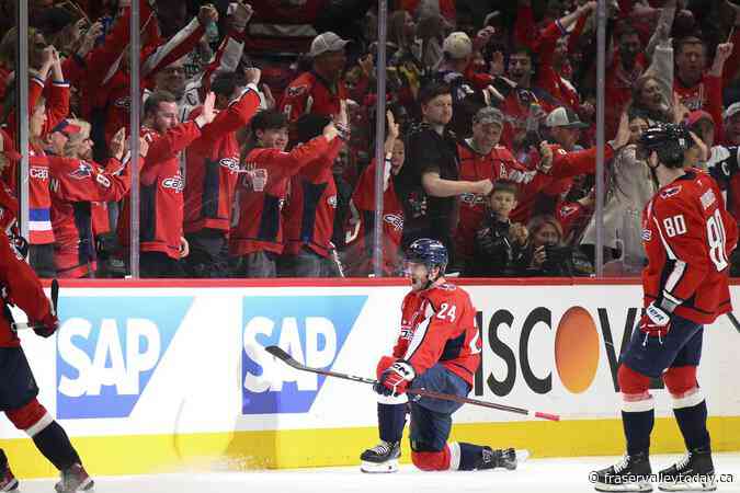 Capitals look more like themselves in beating the Hurricanes 3-1 in Game 2 to tie series