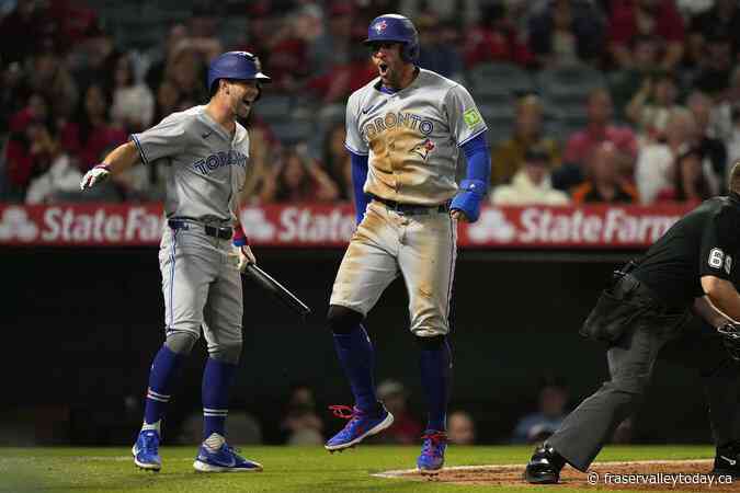 Blue Jays rally from 4 runs down to beat Angels 8-5, avoid series sweep