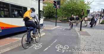 Bike lanes in Bristol to be painted red to reduce conflict