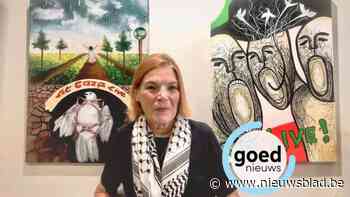 Colette stelt Palestijnse protestkunst tentoon in Oxfam-Wereldwinkel in Hasselt