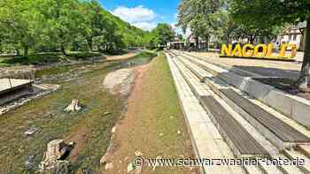 Mehr Rinnsal als Fluss: Das    Nagoldwasser   bleibt abgelassen – warum?