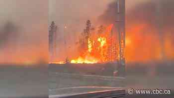 Gusting winds worsen wildfire near The Pas, creating 'really big beast' and forcing more evacuations