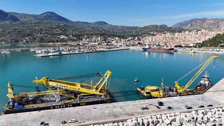 Hebo voert voorwerk berging Bayesian uit: lichten over ongeveer 10 dagen