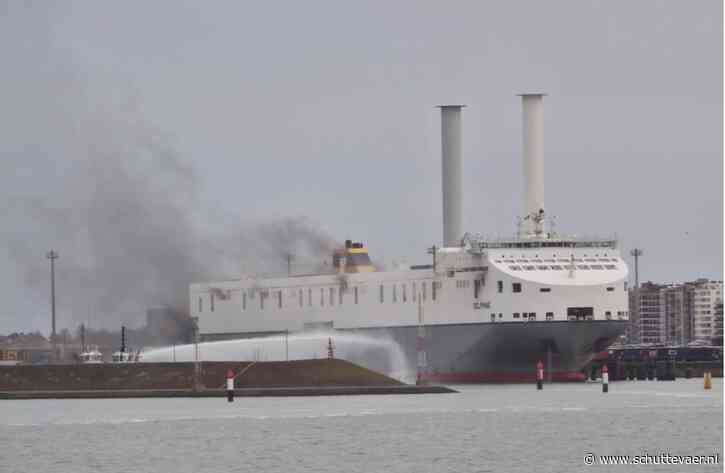 CLdN: ‘Brand RoRo-schip Delphine ontstaan door niet-elektrische wagen’