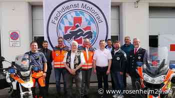 Neue Motorradstaffel des BRK sorgt für schnelle Hilfe auf der A8