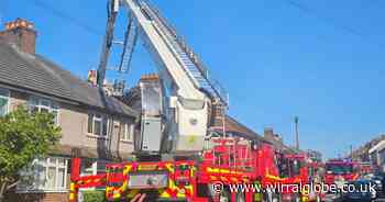 Cannabis farm discovered at Wirral house after fire rips through property