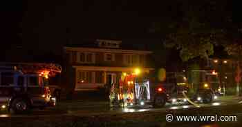 Raleigh home catches fire from lightning strike