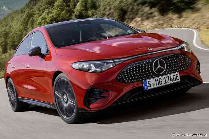 Nieuwe Mercedes-Benz CLA kan niet laden aan 400V-snellader