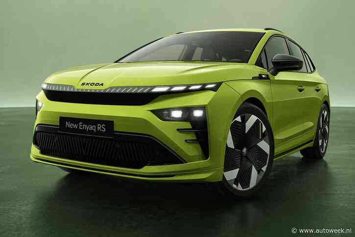 Skoda Enyaq RS: 340 pk sterke stekkertopper