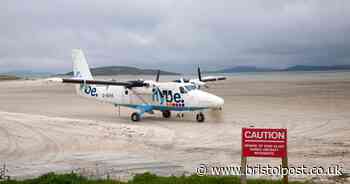 The only commercial airport where planes land on the beach – and it's in the UK