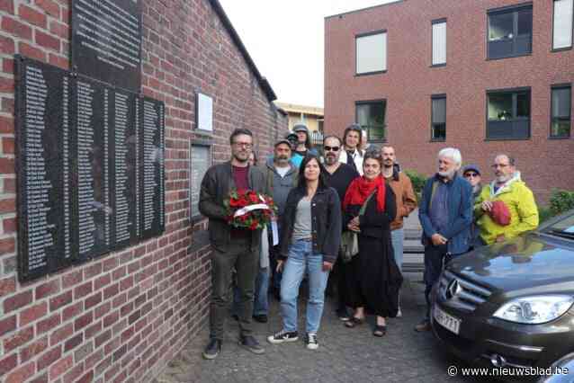 PVDA herdenkt verzetsheld Victor De Herder met bloemenkrans