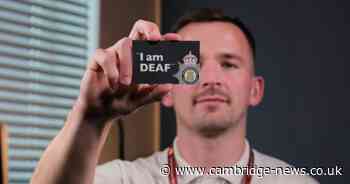 New cards help deaf people communicate with Cambridgeshire Police in emergencies