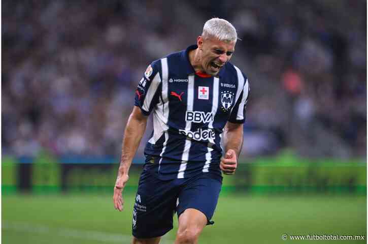Germán Berterame estaría viviendo sus últimos partidos con Rayados de Monterrey