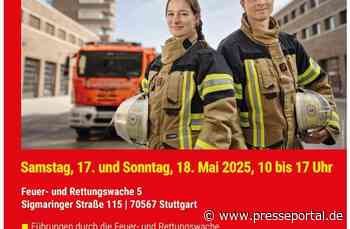 FW Stuttgart: Presseeinladung zum Tag der offenen Tür auf der neuen Feuer- und Rettungswache 5
