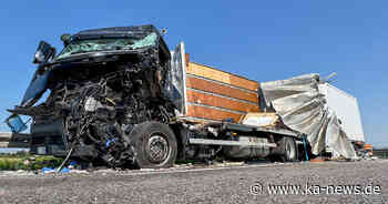 Lkw-Unfall bei Rust: A5 nach 5 Stunden wieder frei