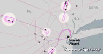Mapping the Newark Airport Communications Outage