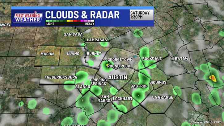 Rain chances remain minimal through Saturday