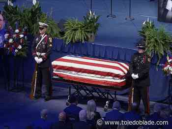 Funeral held for Ohio deputy who authorities say was intentionally run over