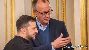 "Ball liegt jetzt in Moskau": Merz hält Waffenstillstand in den nächsten Tagen für möglich