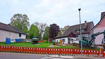 Ortsmitte in Schömberg wird aufgewertet: Auf dem Linde-Areal am Kreisverkehr passiert endlich etwas