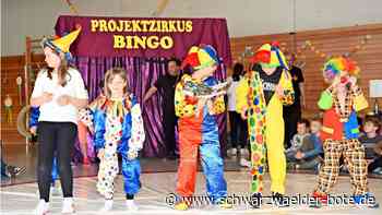 Burgschule Haiterbach: Schüler werden zu Zirkus-Artisten