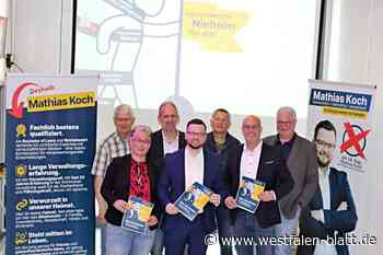 Nieheims Bürgermeister-Kandidat