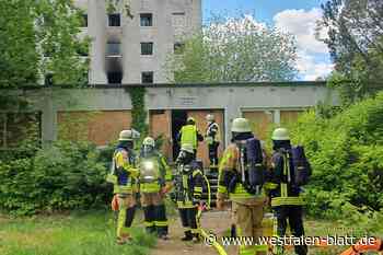 Studentenwohnheim brennt