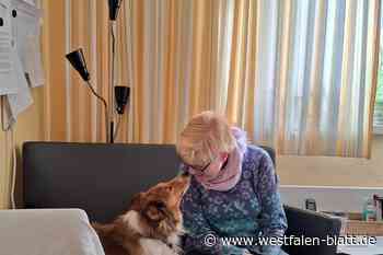 Wie Hündin Smilla den Patienten helfen kann