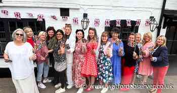 Village pub celebrates VE Day with 'heart-warming' afternoon tea