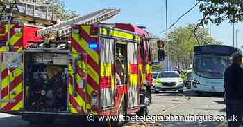 Man arrested after crash involving multiple vehicles in Bradford
