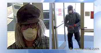 Masked man wanted after robbing a Wells Fargo in Raleigh