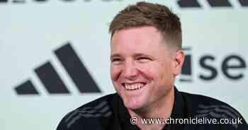 Easily missed Eddie Howe moment gets a laugh as Newcastle United boss offers health update